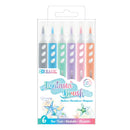 Brush Markers 6 Pastel Colors