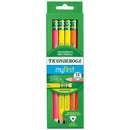 Lapiz grueso triangular neon Ticonderoga- caja de 12