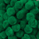 Pom Pons, Kelly Green, 1", 100 Pieces