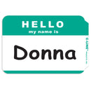 LABEL HELLO MY NAME IS - GREEN
