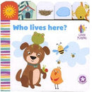 Libro educativo en inglés-  Who Lives Here