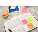 Stick On Notes 3" X 3" 40 Ct. (4/Pack) Neon