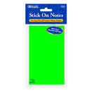 Stick On Notes 3" X 5" 70 Ct. Neon
