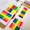 Flags Neon Color Arrow 0.5" X 1.7" 25 Ct. (10/Pack)