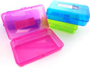 CAJA PLASTICA MATERIALES GLITTER