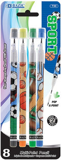 Multi Point Pencil (8/Pack)- Sports