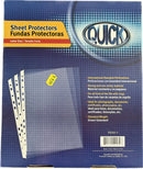 Sheet Protectors, Clear- 100 box